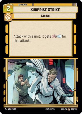 Surprise Strike - Spark of Rebellion (SOR) Spark of Rebellion