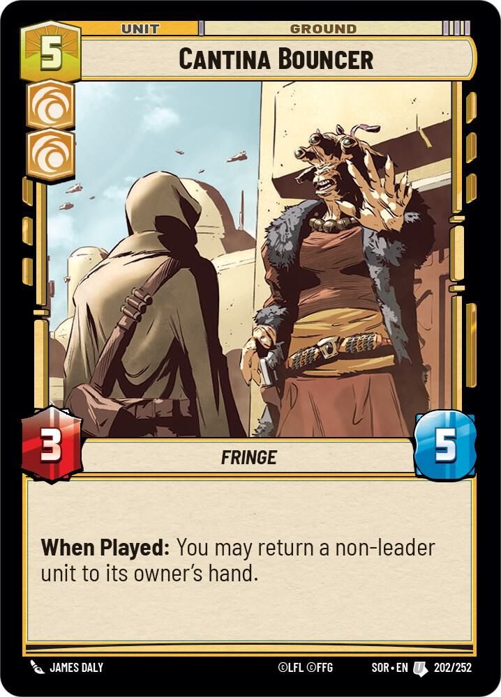 Cantina Bouncer - Spark of Rebellion (SOR) Spark of Rebellion