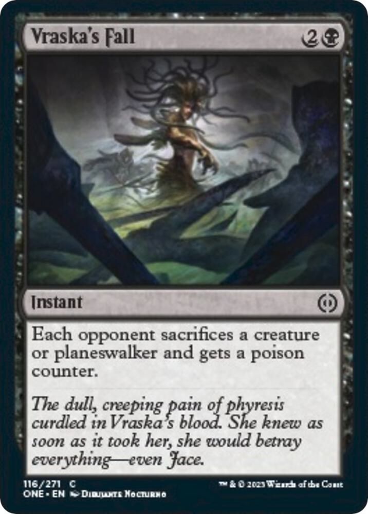 Vraska&#39;s Fall 116/271 - Phyrexia All Will Be One Singles (Español)