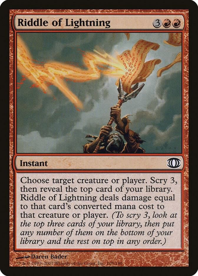 Riddle of Lightning 105/180- Future Sight (FUT)