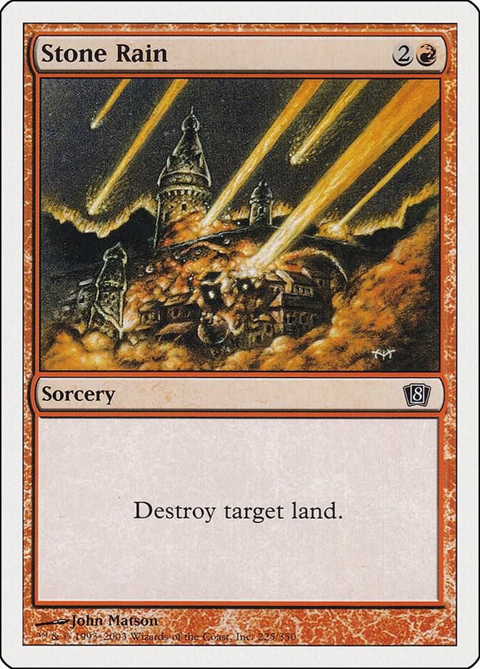 Stone Rain 225/350- 8th Edition (8ED)