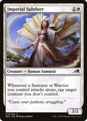 Imperial Subduer 019/302- Kamigawa: Neon Dynasty (NEO)