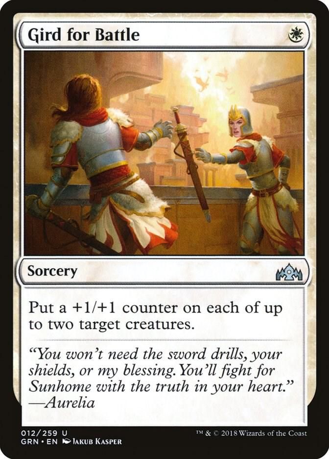Gird for Battle 012/259- Guilds of Ravnica (GRN)