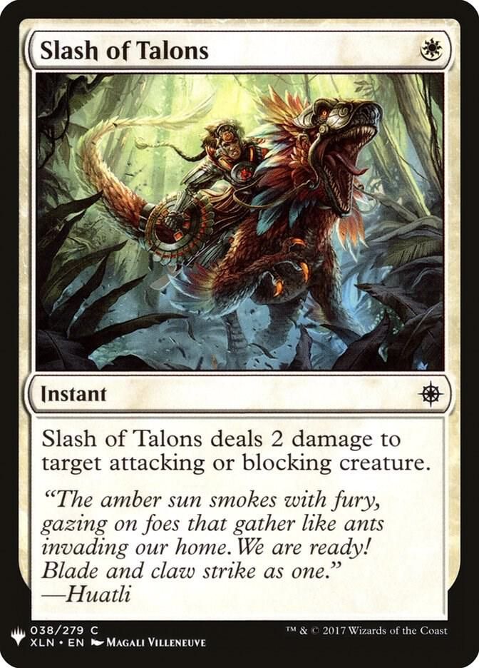 Slash of Talons - The List Reprints (LIST)