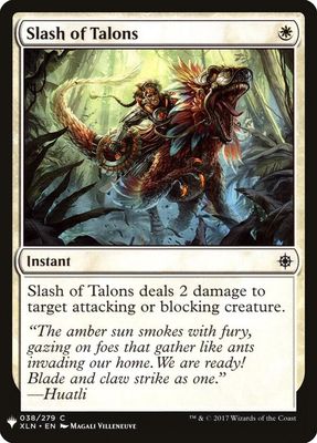 Slash of Talons - The List Reprints (LIST)