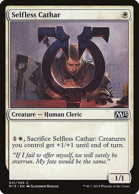 Selfless Cathar 031/269- Magic 2015 (M15) (M15)