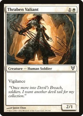 Thraben Valiant - Avacyn Restored (AVR)