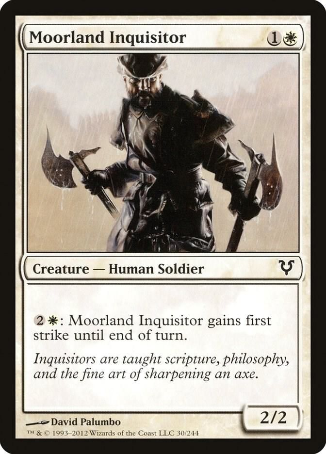 Moorland Inquisitor 30/244- Avacyn Restored (AVR) Avacyn Restored