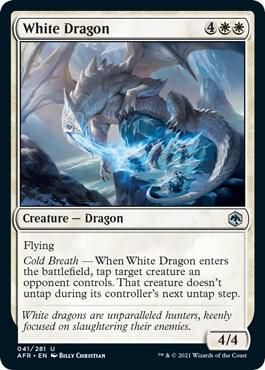 White Dragon 041/281- Adventures in the Forgotten Realms (AFR)