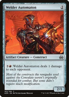 Welder Automaton 183/184- Aether Revolt (AER)