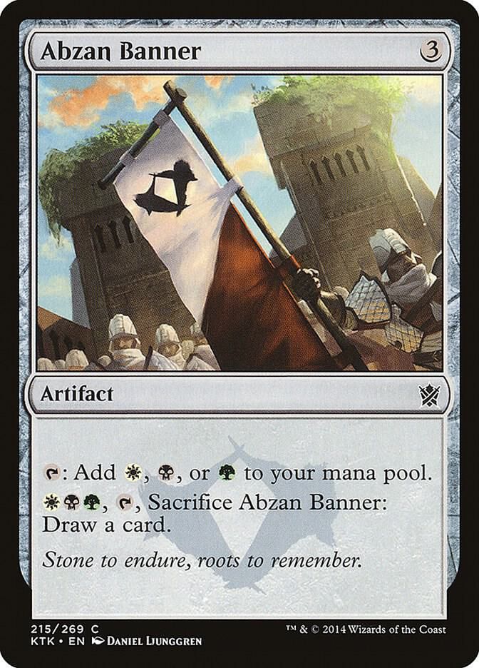 Abzan Banner 215/269- Khans of Tarkir (KTK)