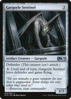 Gargoyle Sentinel 236/280- Core Set 2019 (M19)