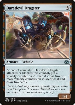 Daredevil Dragster 149/184- Aether Revolt (AER)
