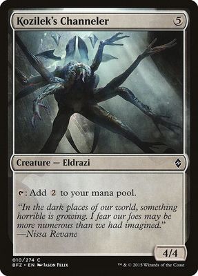 Kozilek&#39;s Channeler 010/274- Battle for Zendikar (BFZ)
