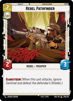 Rebel Pathfinder - Spark of Rebellion (SOR) Spark of Rebellion