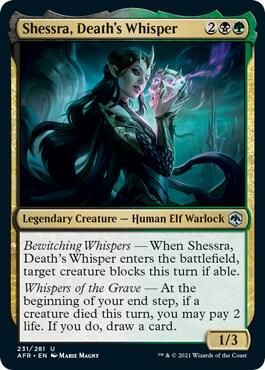 Shessra, Death&#39;s Whisper - Adventures in the Forgotten Realms (AFR) (espanol)