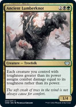 Ancient Lumberknot 230/277- Innistrad: Crimson Vow (VOW) (espanol)
