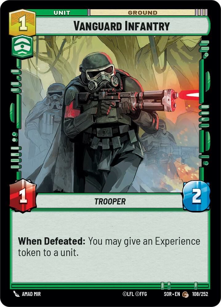 Vanguard Infantry - Spark of Rebellion (SOR) Spark of Rebellion