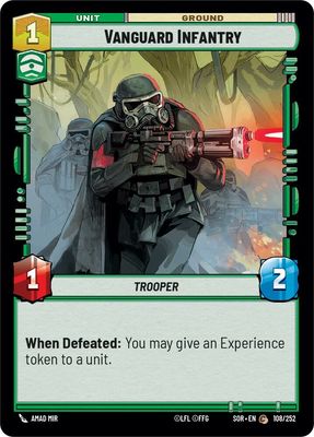 Vanguard Infantry - Spark of Rebellion (SOR) Spark of Rebellion