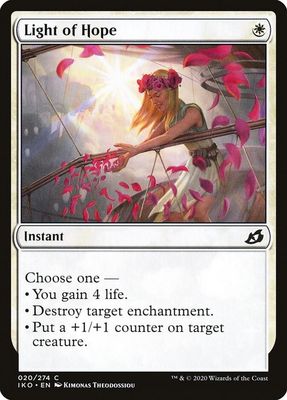 Light of Hope 020/274- Ikoria: Lair of Behemoths (IKO) (espanol)