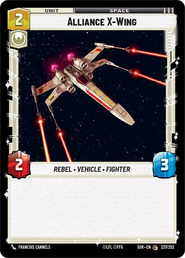 Alliance X-Wing - Spark of Rebellion (SOR) Spark of Rebellion