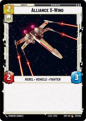 Alliance X-Wing - Spark of Rebellion (SOR) Spark of Rebellion