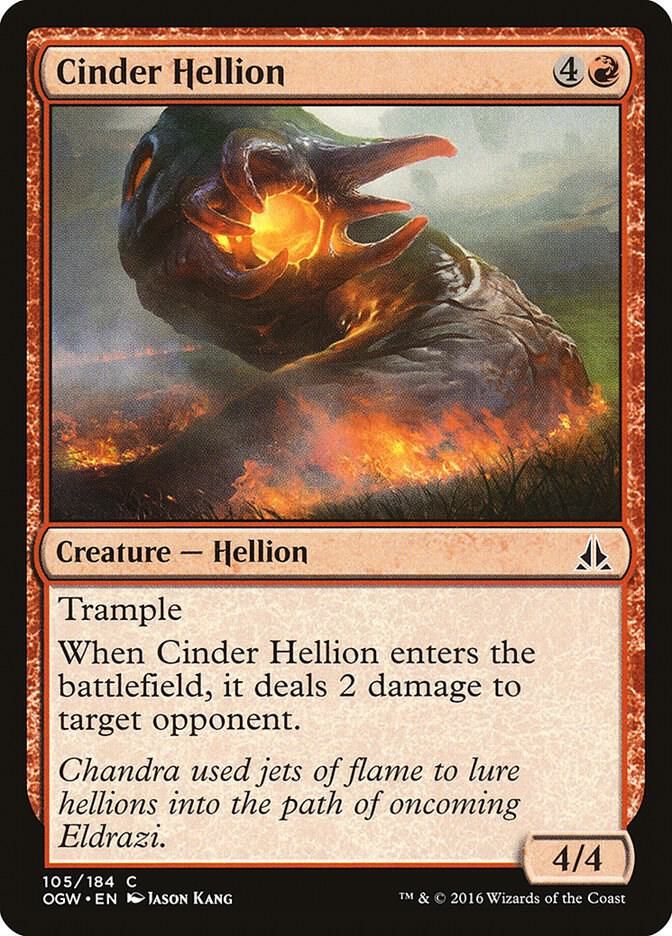 Cinder Hellion - Oath of the Gatewatch (OGW) (espanol)