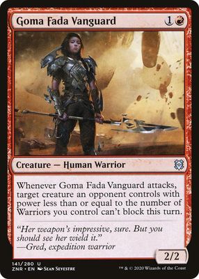 Goma Fada Vanguard 141/280- Zendikar Rising (ZNR) (espanol)