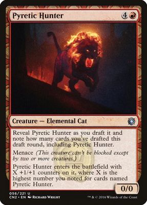 Pyretic Hunter 056/221- Conspiracy: Take the Crown (CN2)