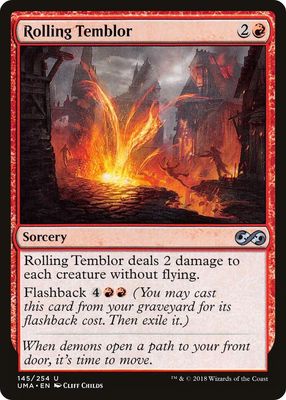 Rolling Temblor 145/254- Ultimate Masters (UMA)