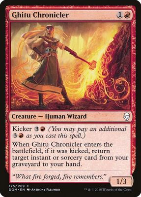 Ghitu Chronicler 125/269- Dominaria (DOM)