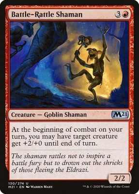Battle-Rattle Shaman 130/274- Core Set 2021 (M21)