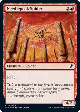 Needlepeak Spider 177/289- Time Spiral: Remastered (TSR)