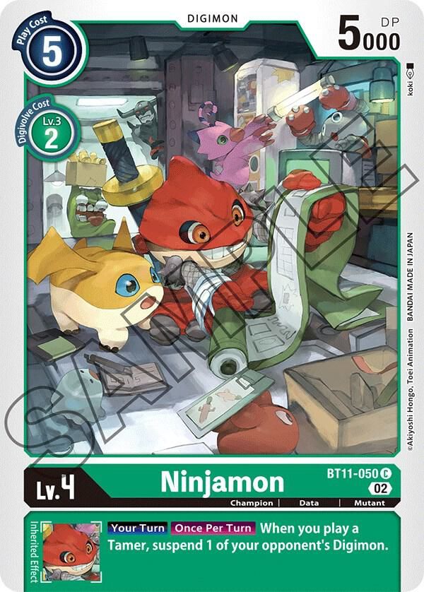 Ninjamon - Dimensional Phase (BT11) Dimensional Phase
