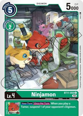Ninjamon - Dimensional Phase (BT11) Dimensional Phase
