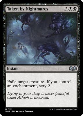 Taken by Nightmares 0112 - Wilds of Eldraine Singles (Español)
