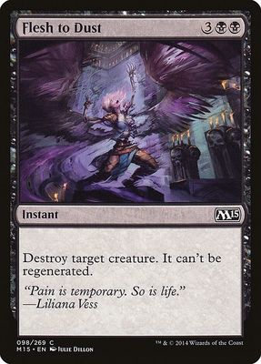 Flesh to Dust 098/269 - Magic 2015 (M15) (Español)