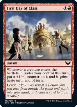 First Day of Class 102/275- Strixhaven: School of Mages (STX)