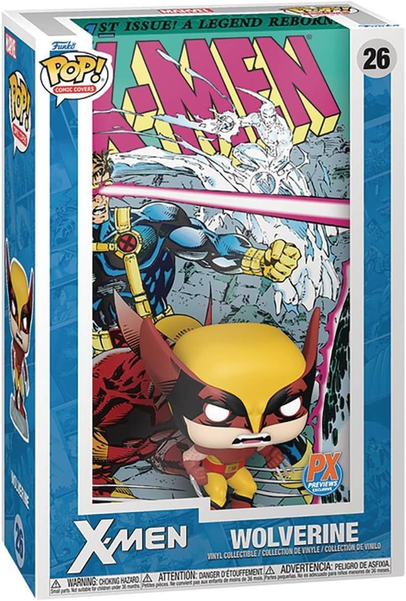 DS Pop! Comic Cover: Marvel X-Men Wolverine PX Vinyl Figure