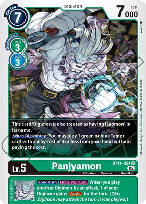 Panjyamon - Dimensional Phase (BT11) Dimensional Phase