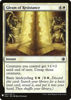 Gleam of Resistance 087/221- The List Reprints (LIST)