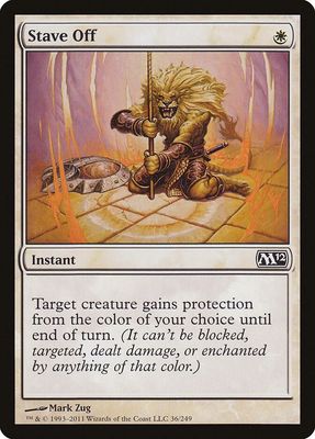 Stave Off 36/249- Magic 2012 (M12) (M12)