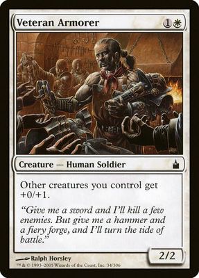 Veteran Armorer 34/306- Ravnica: City of Guilds (RAV)