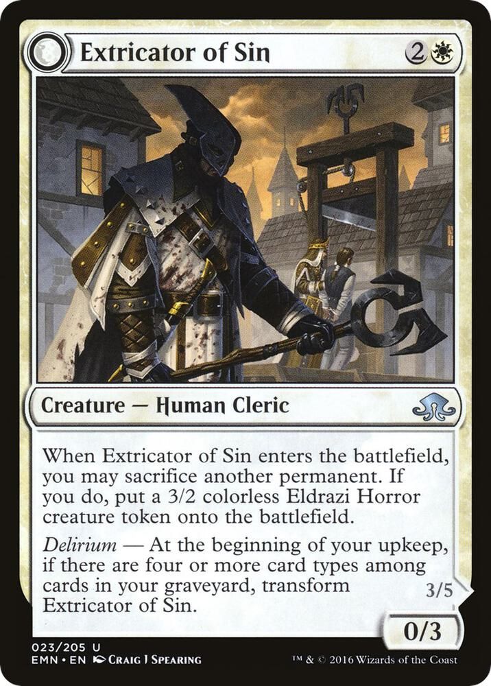Extricator of Sin 023/205- Eldritch Moon (EMN)