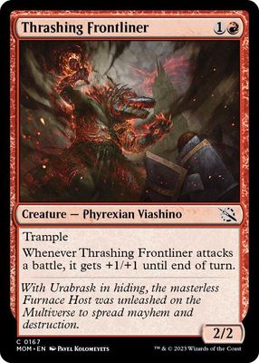 Thrashing Frontliner 0167 - March of the Machine Singles (Español)