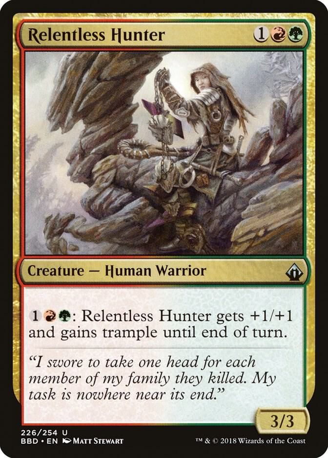 Relentless Hunter 226/254- Battlebond (BBD)