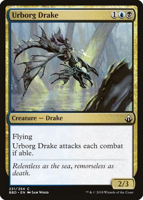 Urborg Drake 231/254- Battlebond (BBD)