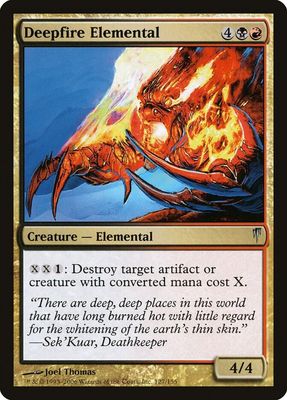 Deepfire Elemental 127/155- Coldsnap (CSP)
