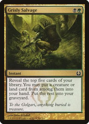 Grisly Salvage 165/274- Return to Ravnica (RTR)