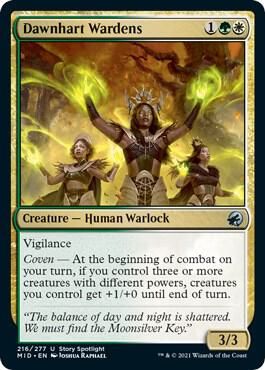 Dawnhart Wardens 216/277- Innistrad: Midnight Hunt (MID)